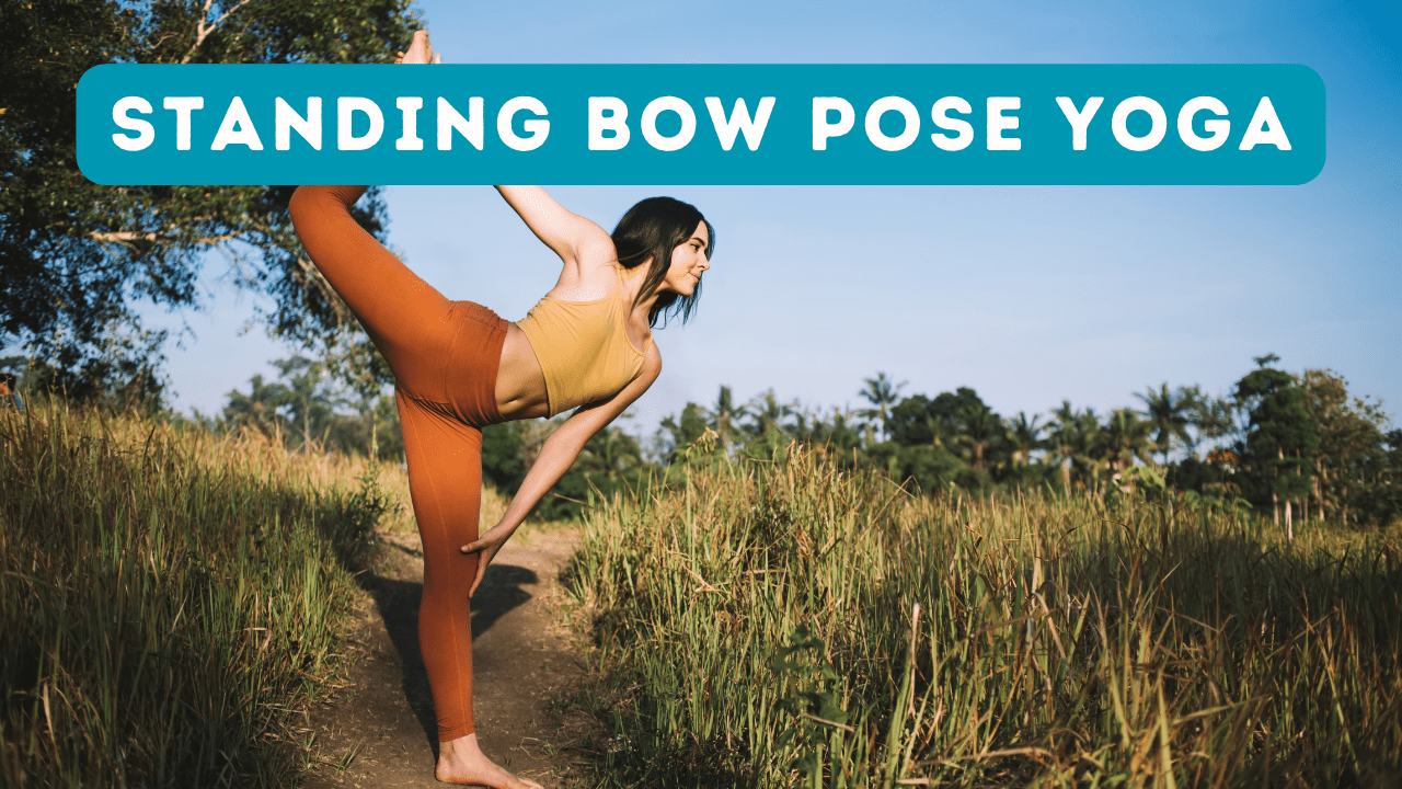 Standing Bow Pose Yoga