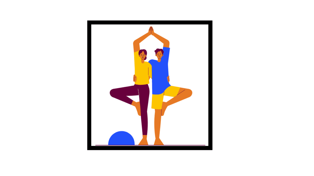 Double Tree Yoga Pose