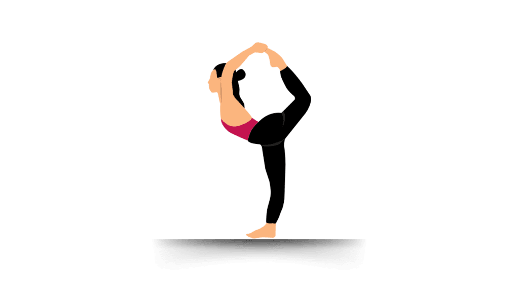 Standing Bow Pose Yoga