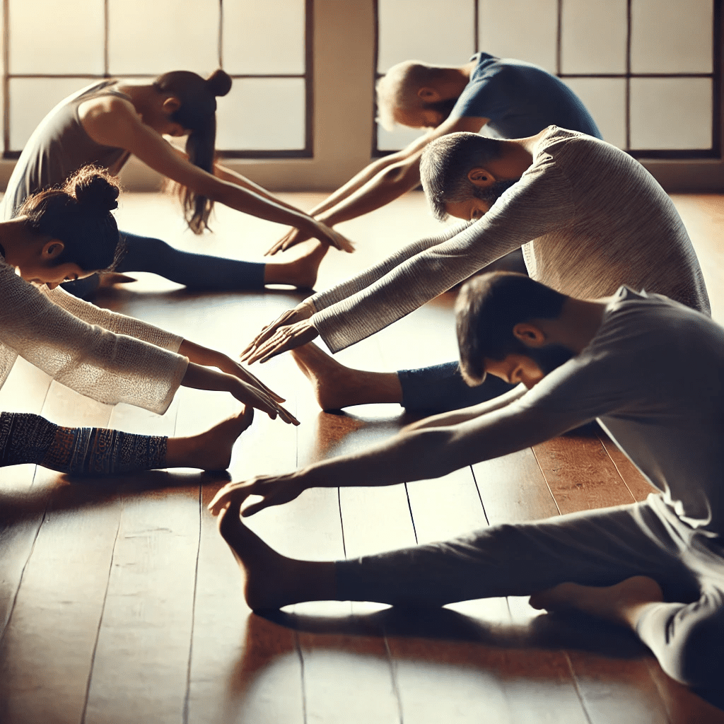 Group Seated Forward Bend