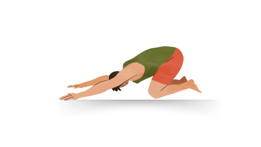 Child's Pose Yoga